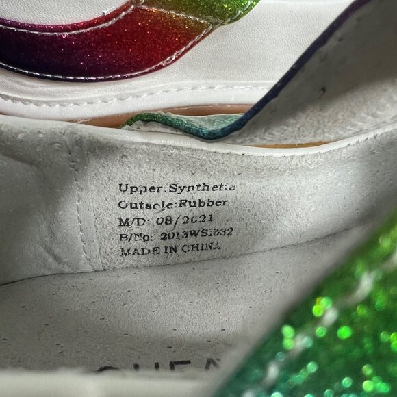 Wee Squeak Unicorn Shoes Toddler Size 12 Hook and Loop No Squeak - Picture 4 of 8